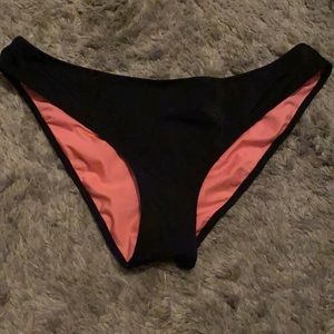 black bikini bottoms